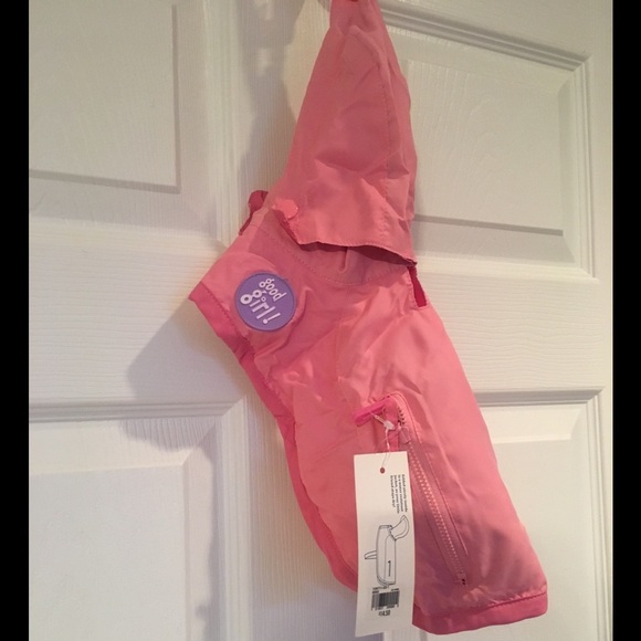 Good Girl Jacket in a Pouch Pink Rain Pet Wear XS - Picture 1 of 8